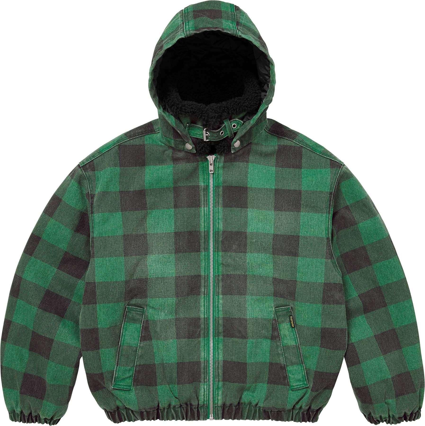 Faux Shearling Lined Bomber Jacket view 12